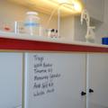 Clean Suite Red Lab Cupboards