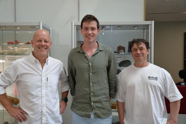 Mike Kendall, Tobermory Mackay-Champion and Jon Wade