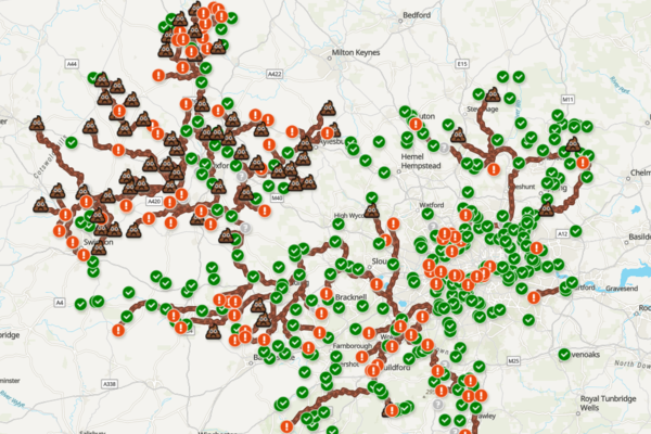 Sewage Map Screenshot Sewage Map Screenshot