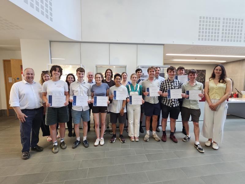 Group photo of award winners