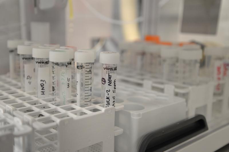 ICP Samples in Test Tubes