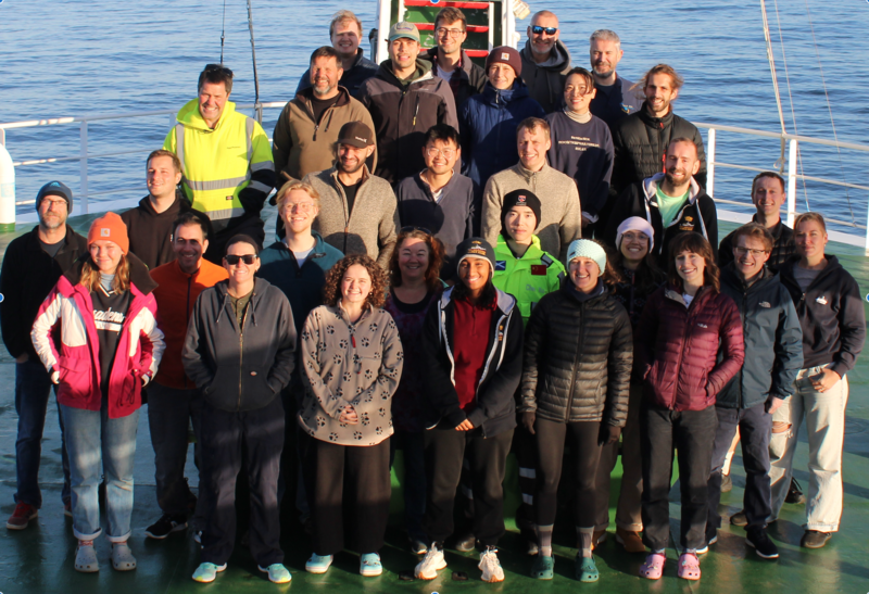 Science party - Research cruise JC268