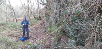 Crop of the Cleveland Dyke Crop of the Cleveland Dyke near Egham Bridge, North Yorkshire, featuring alumnus Chris Danilewicz