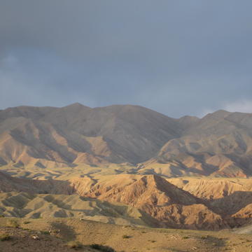 The Dzereg Basin in Mongolia