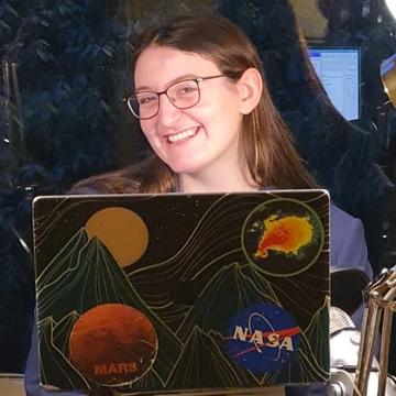 Isabel Smith presenting to the FAA