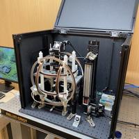 A quantum diamond microscope (QDM) Photograph of a quantum diamond microscope (QDM)