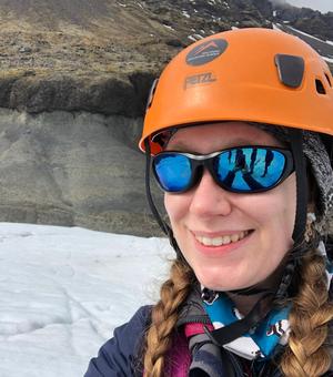 Fiona in Fagurhólsmýri, Iceland